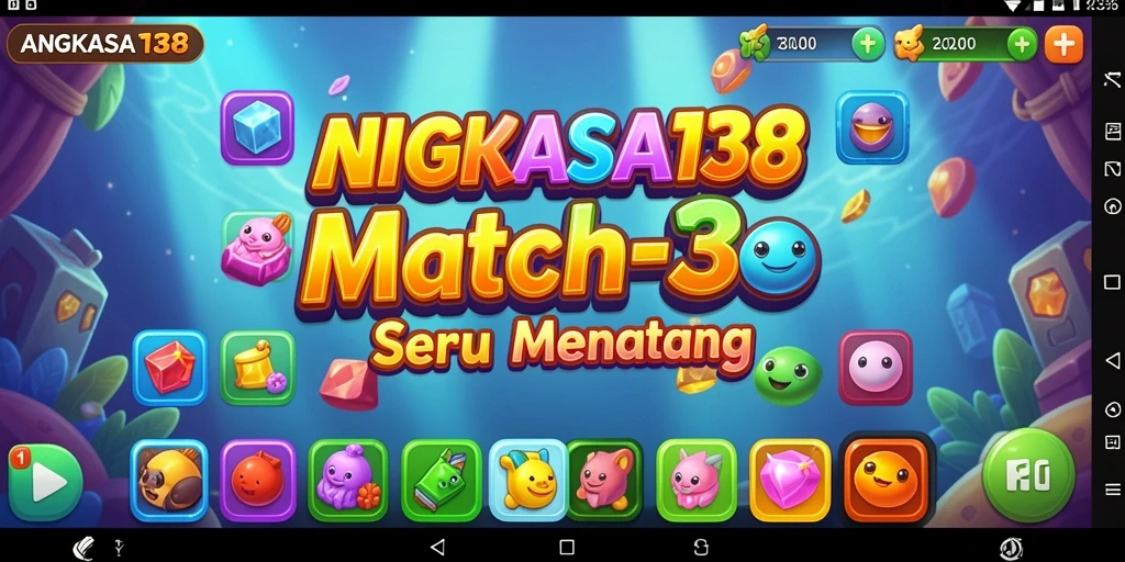 Gameplay ANGKASA138 yang seru dengan grafik cerah dan menarik.