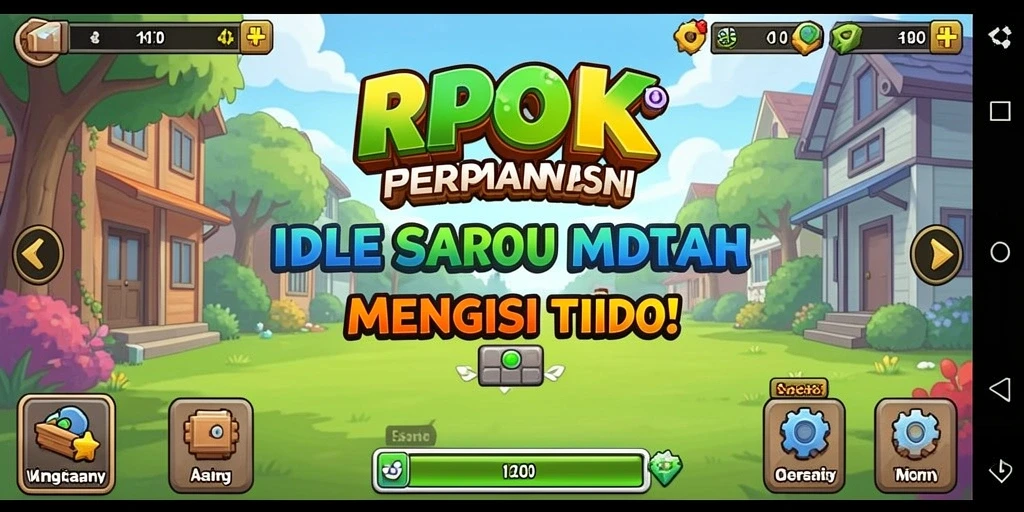 Tampilan gameplay <strong>RPOK</strong> yang menarik dan interaktif dalam genre Idle.